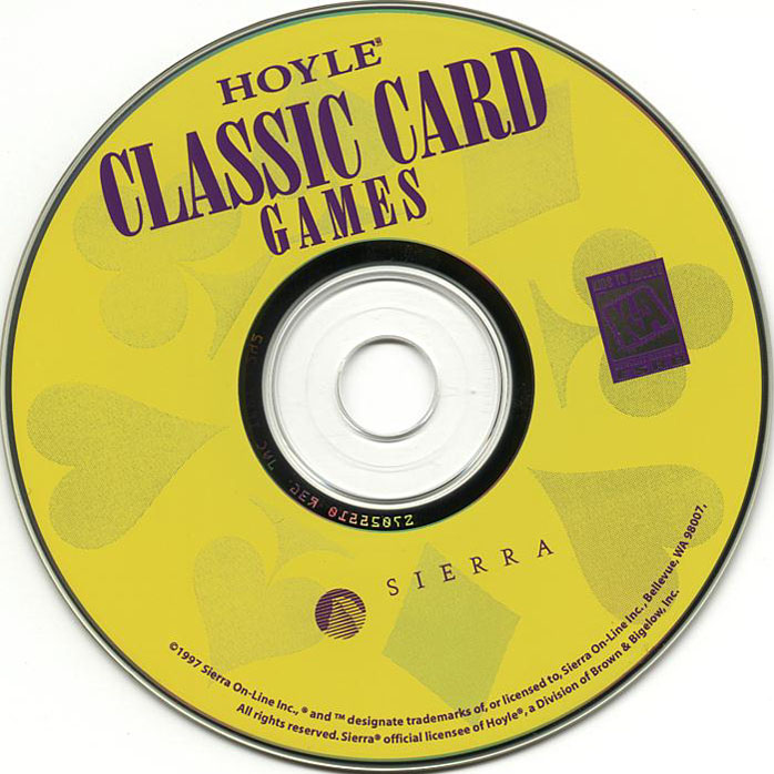 Hoyle Classic Card Games - CD obal