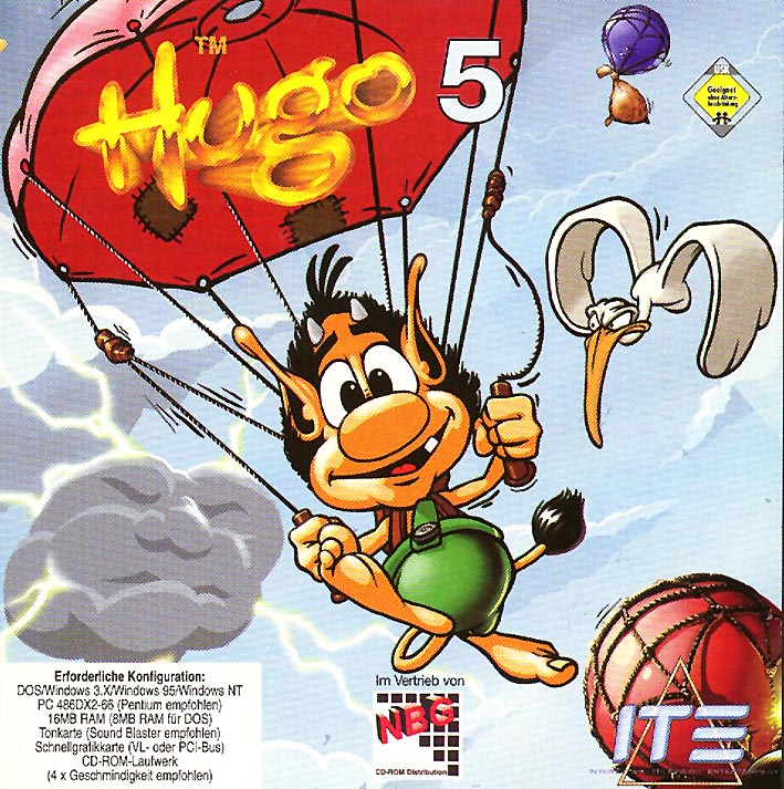 Hugo 5 - predn CD obal