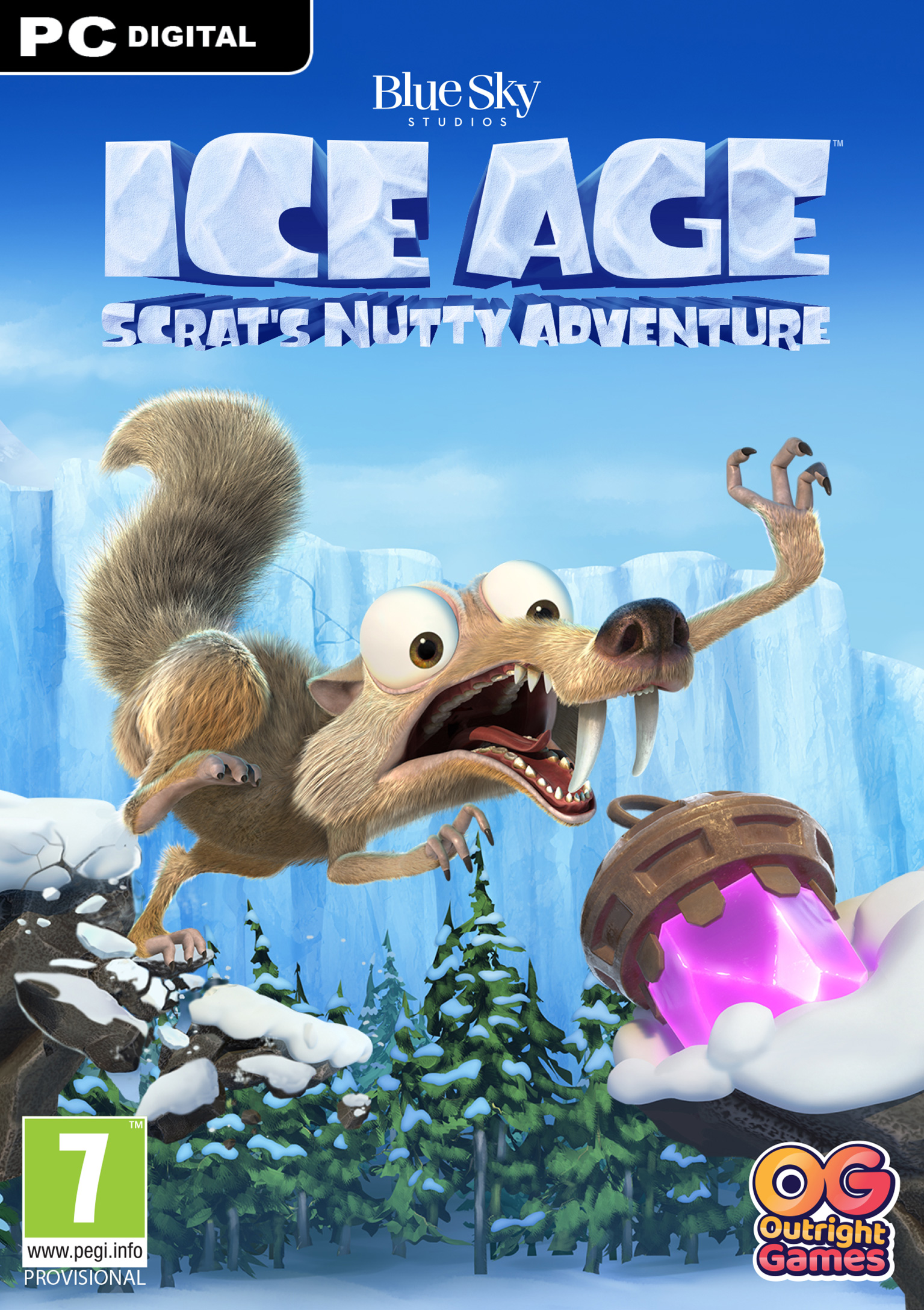 Ice Age: Scrat's Nutty Adventure - predn DVD obal