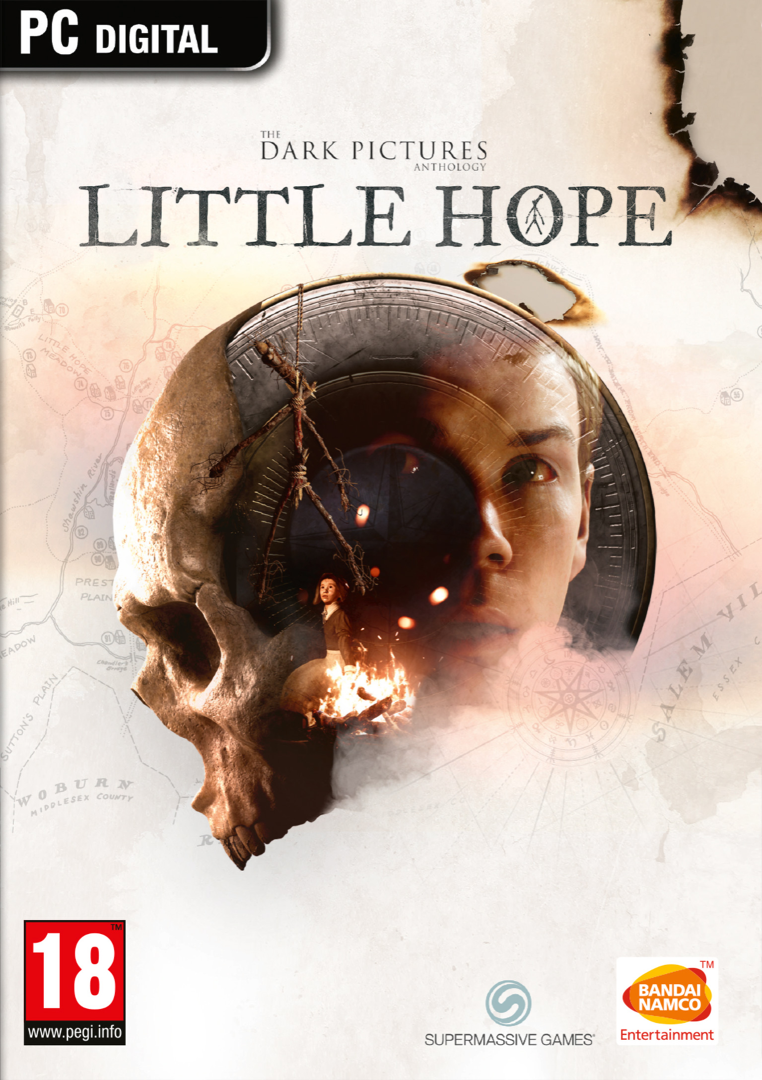 The Dark Pictures Anthology: Little Hope - predn DVD obal