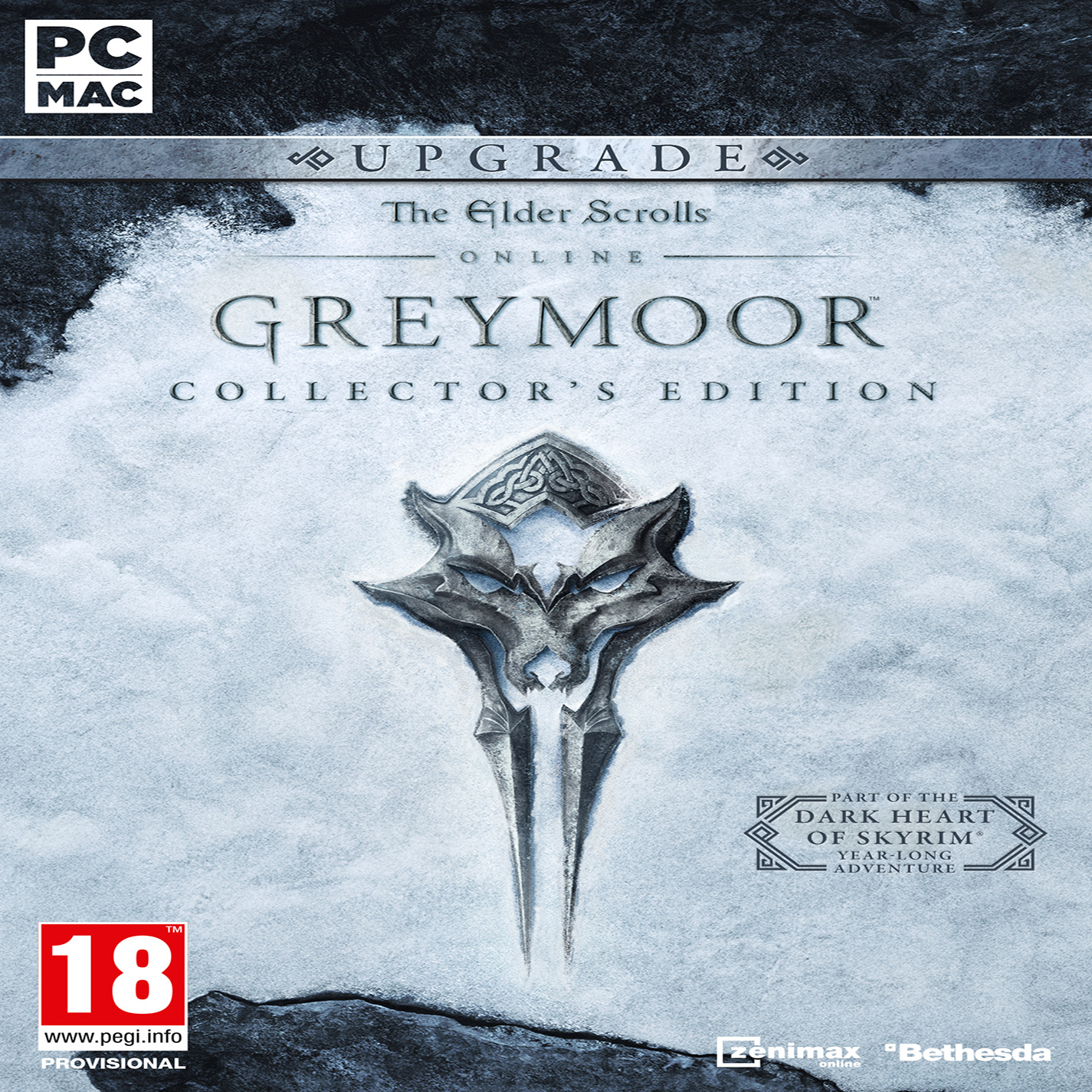 The Elder Scrolls Online: Greymoor - predn CD obal 2
