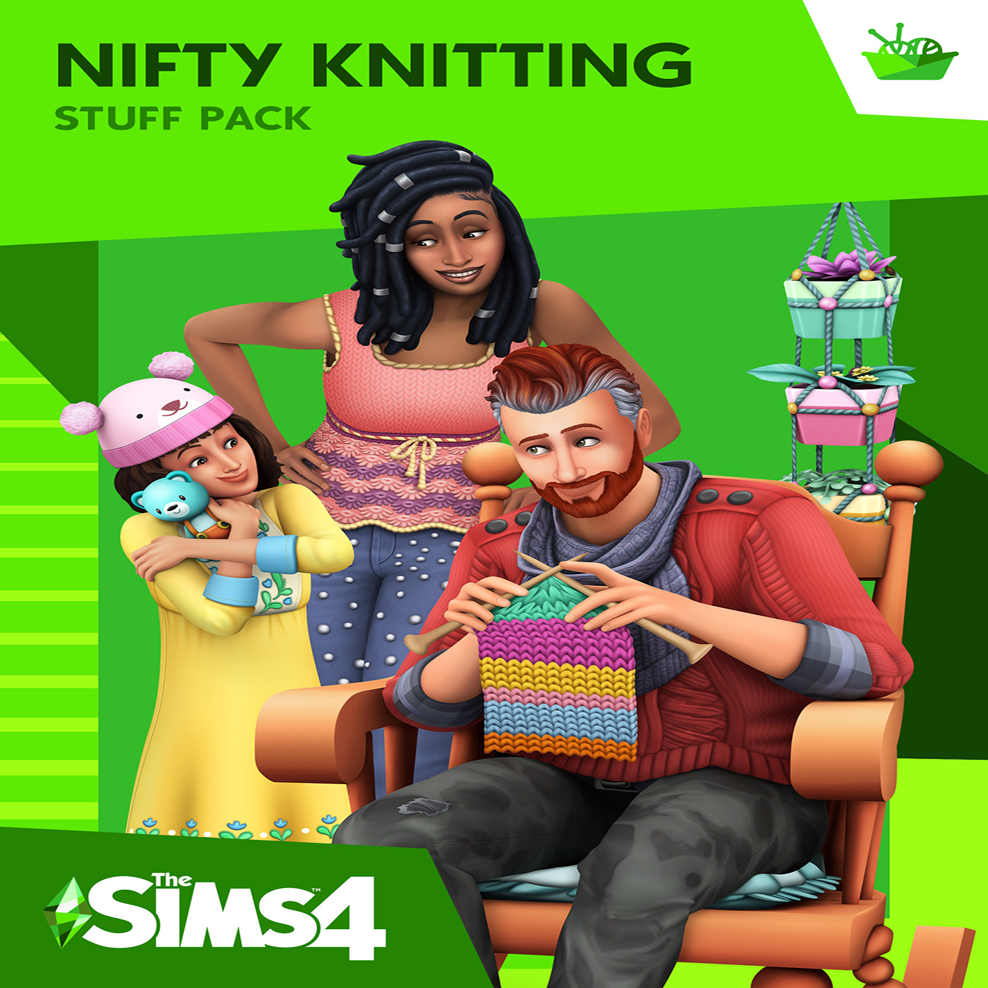 The Sims 4: Nifty Knitting Stuff - predn CD obal