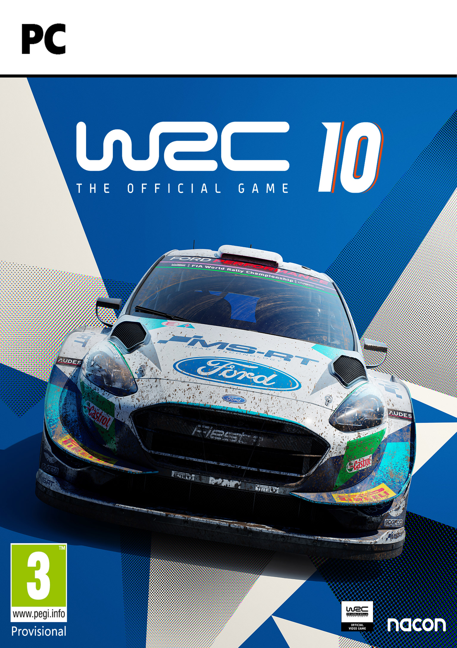 WRC 10 - predn DVD obal
