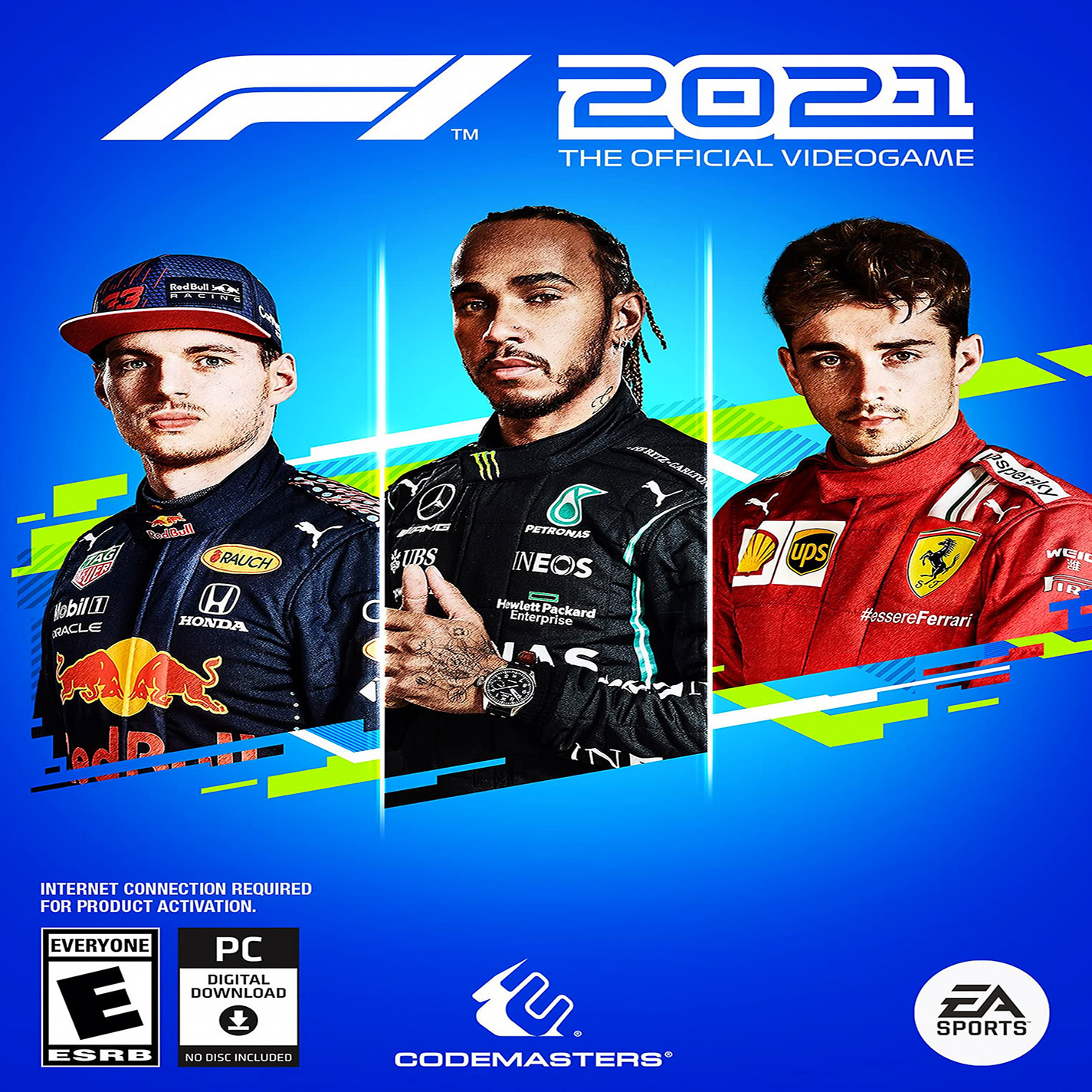 F1 2021 - predn CD obal