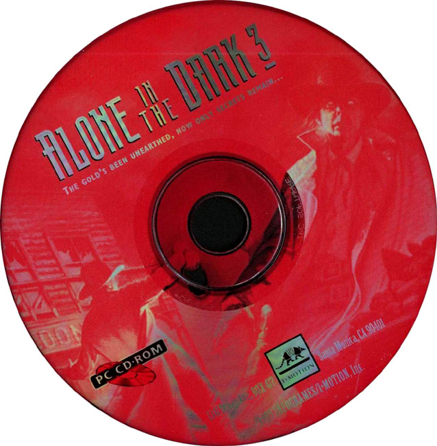Alone in the Dark 3 - CD obal