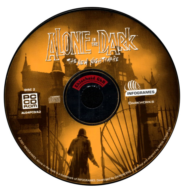 Alone in the Dark: The New Nightmare - CD obal 2