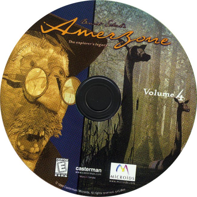 Amerzone: The Explorer's Legacy (1999) - CD obal 4