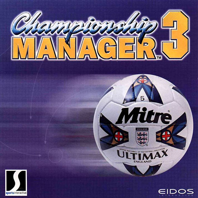 Championship Manager 3 - predn CD obal