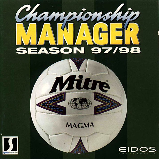 Championship Manager Season 97/98 - predn CD obal