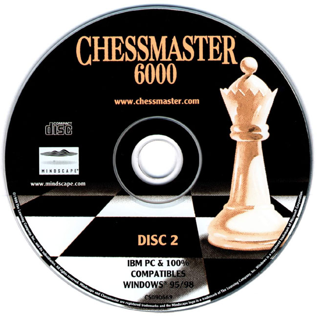 Chessmaster 6000 - CD obal 2