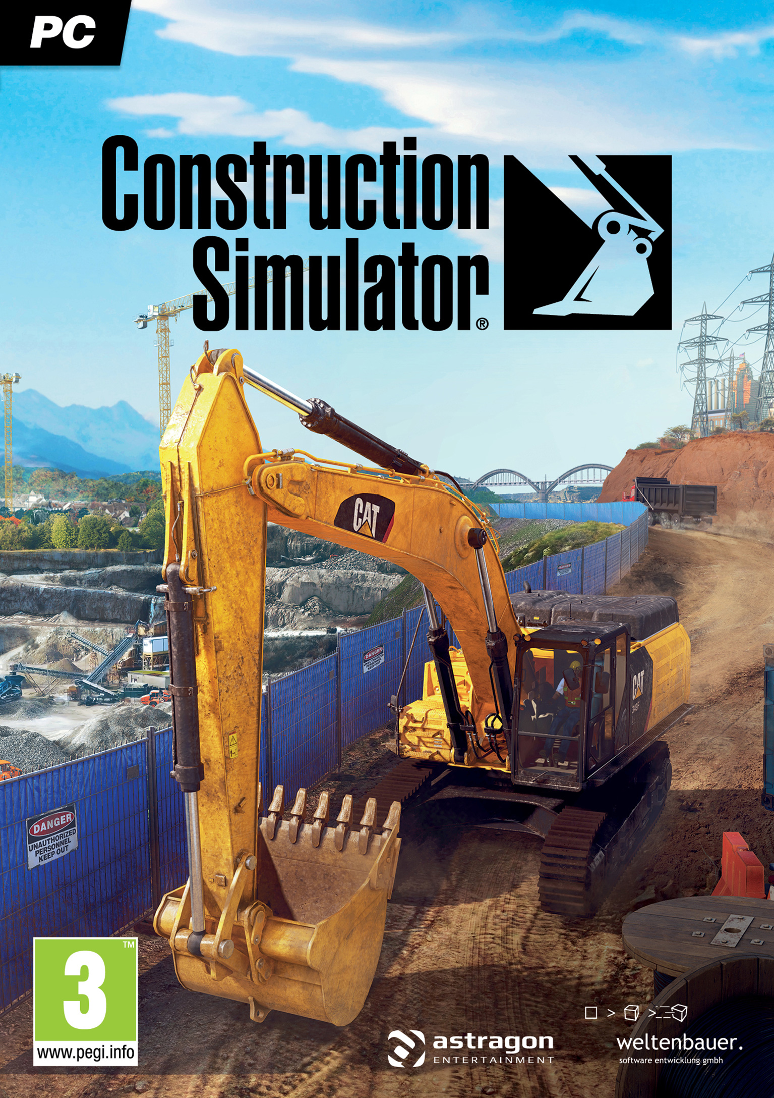 Construction Simulator - predn DVD obal