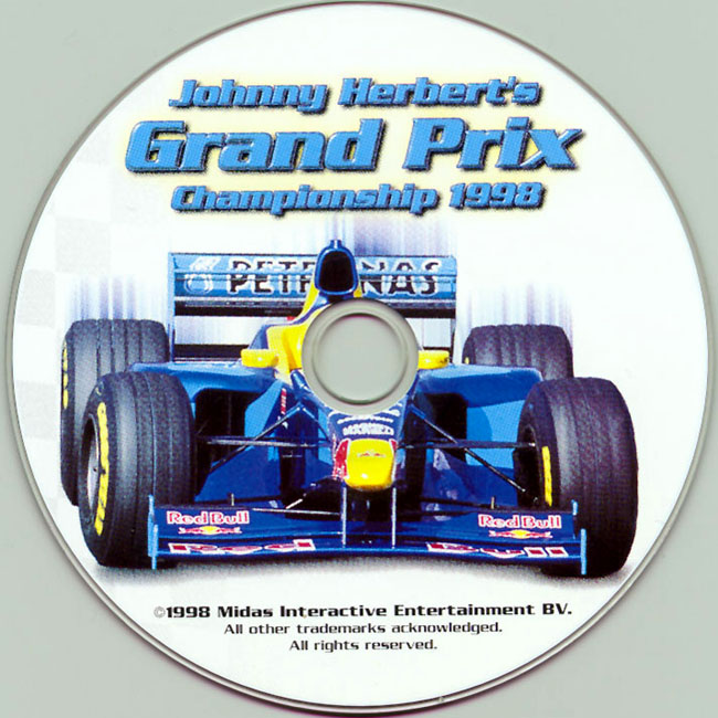 Johnny Herbert's Grand Prix Championship 1998 - CD obal