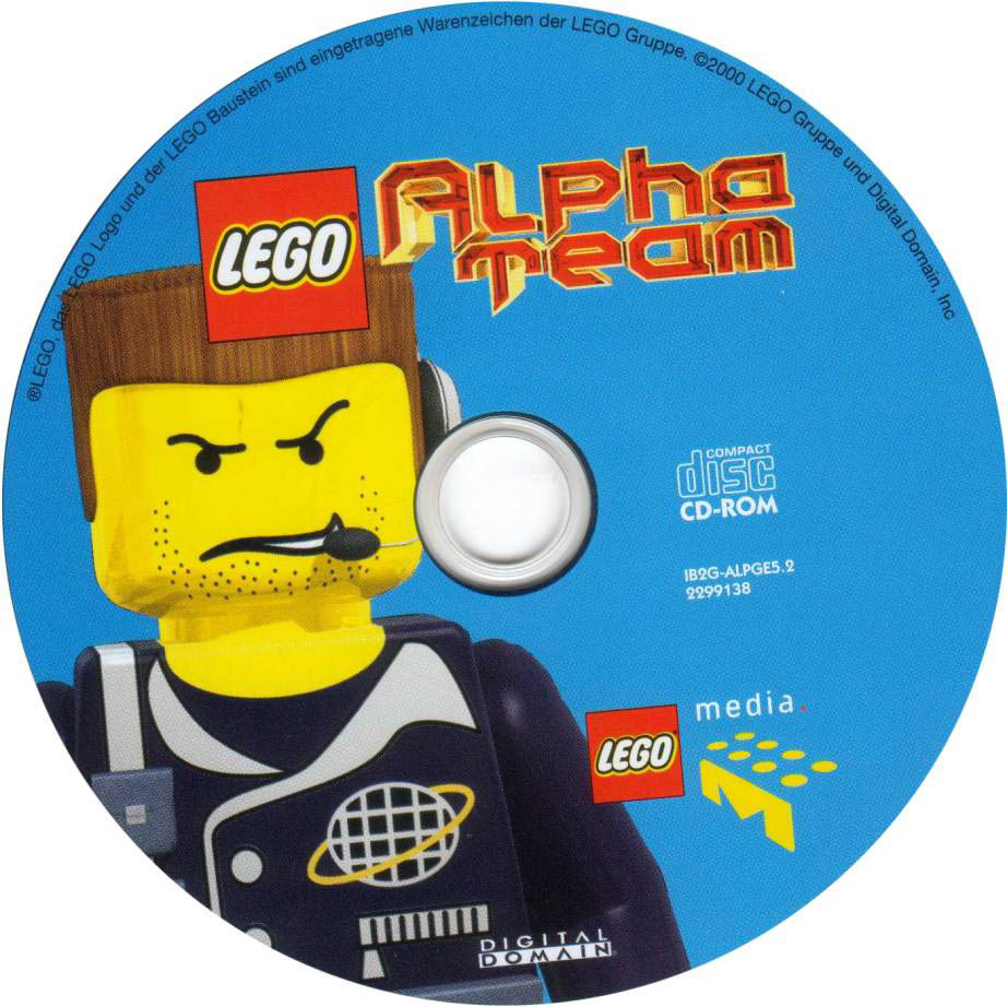Lego Alpha Team - CD obal