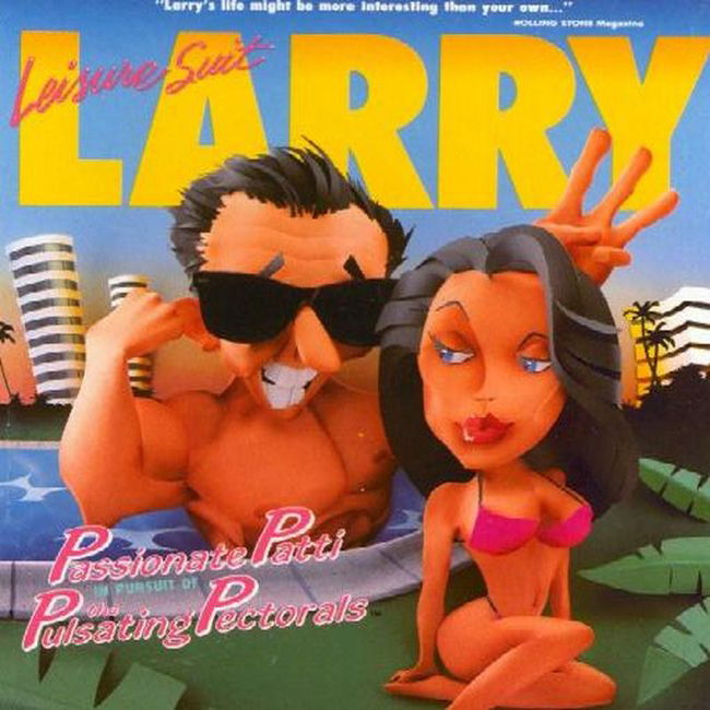 Leisure Suit Larry 3 - predn CD obal