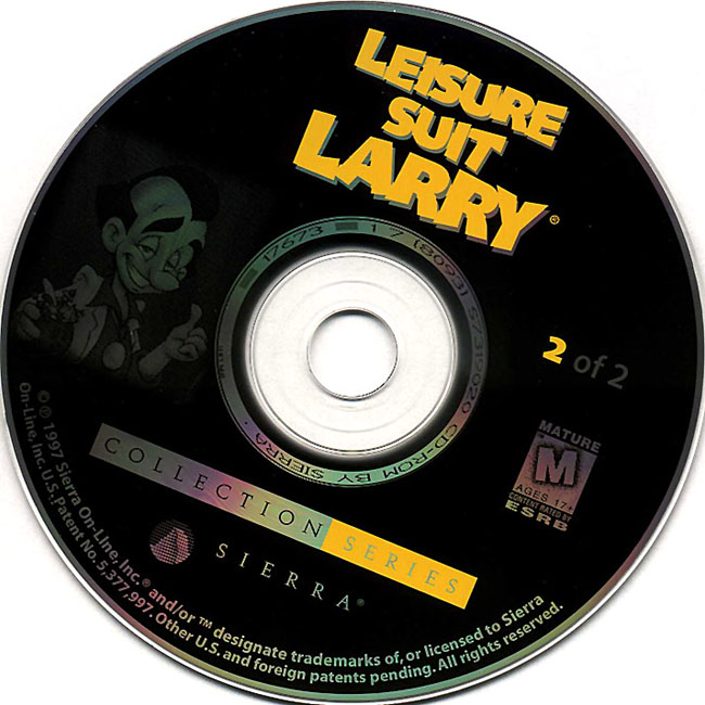 Leisure Suit Larry: Collection Series - CD obal 2