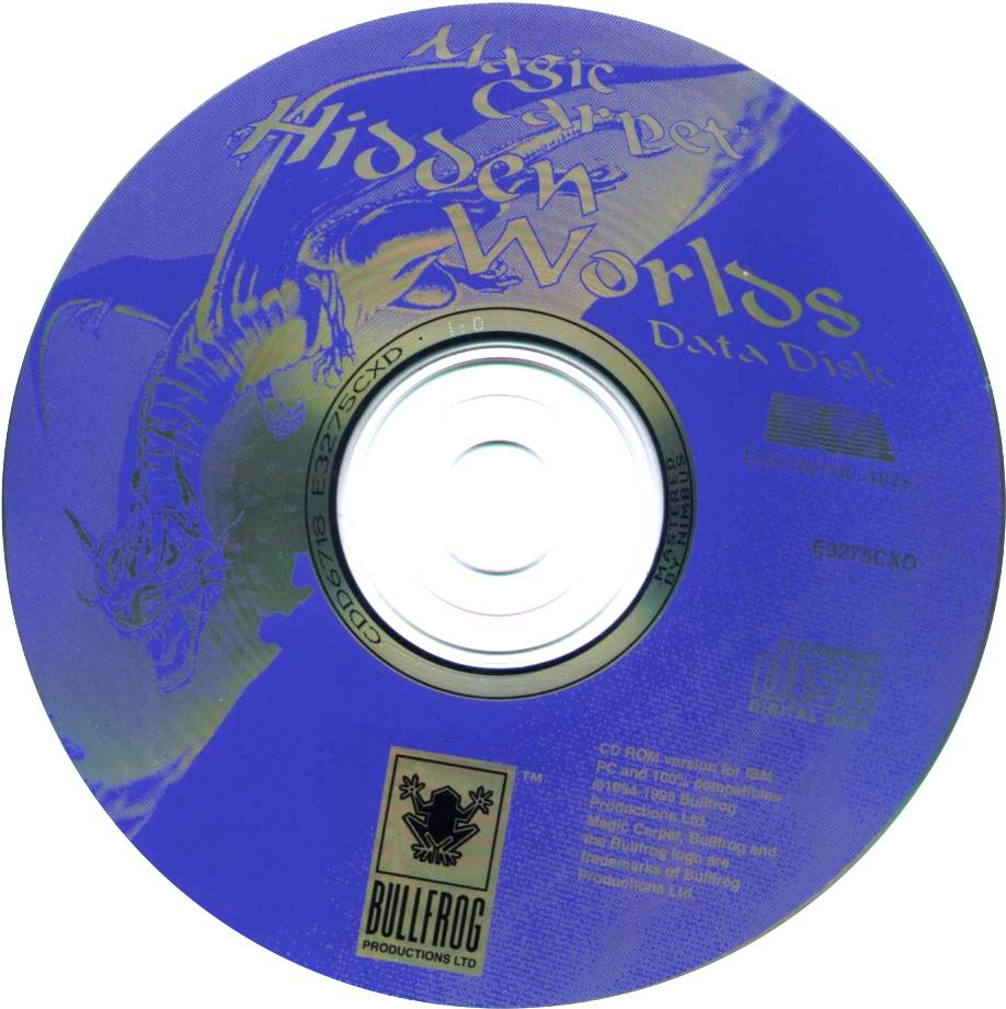 Magic Carpet: Hidden Worlds - CD obal