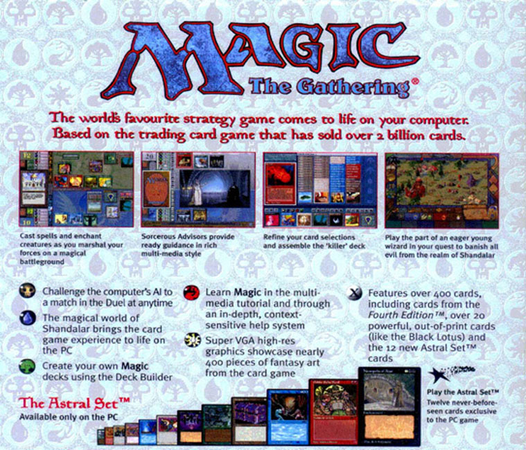 Magic: The Gathering - zadn CD obal