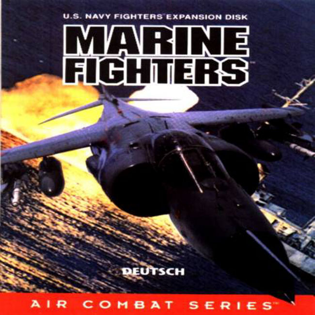 US Navy Fighters Expansion Disk: Marine Fighters - predn CD obal