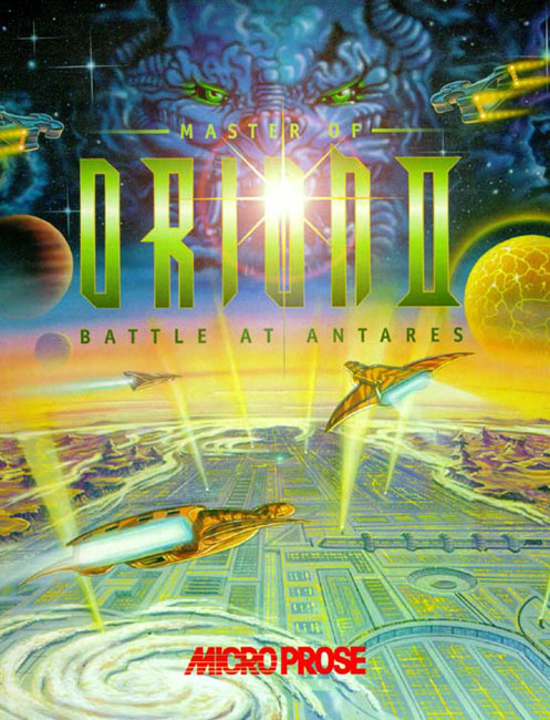 Master of Orion II: Battle at Antares - predn CD obal 2