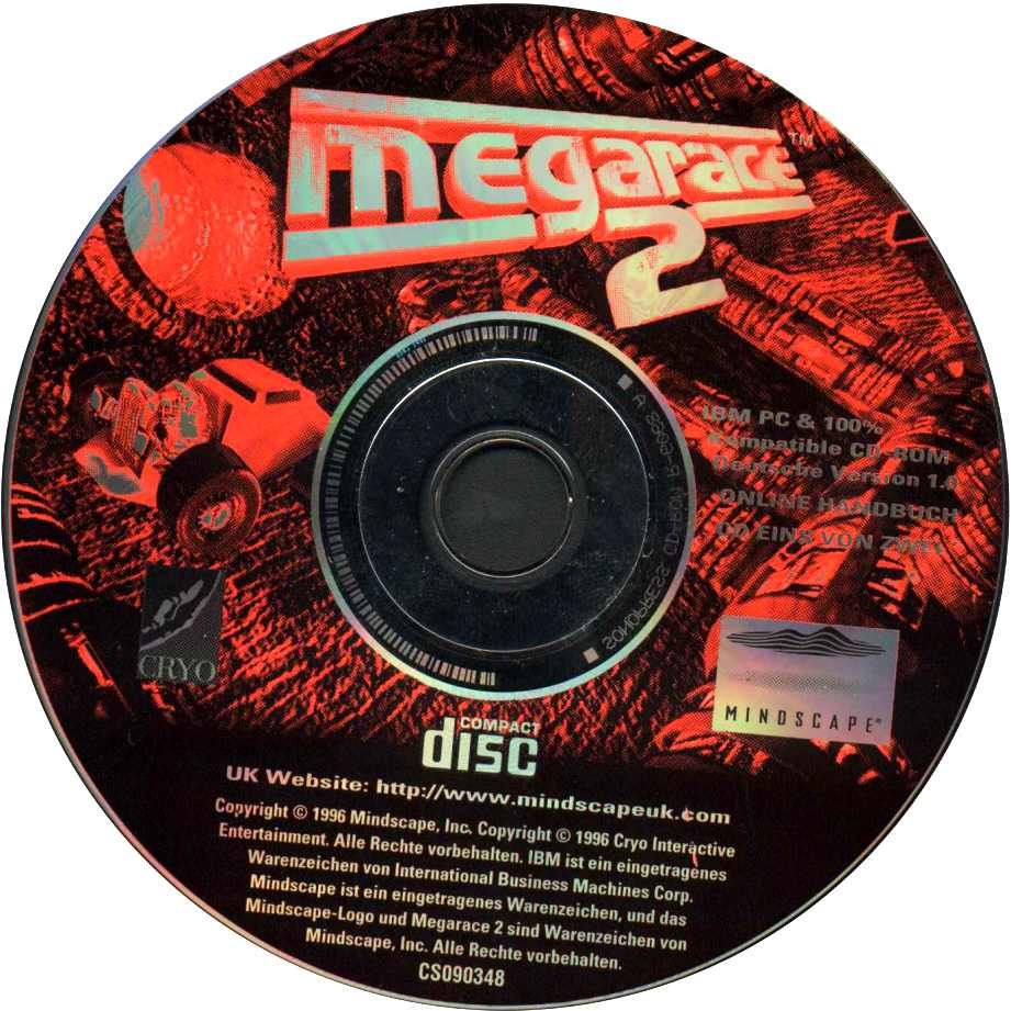MegaRace 2 - CD obal