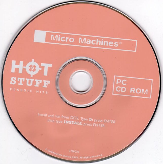 Micro Machines - CD obal