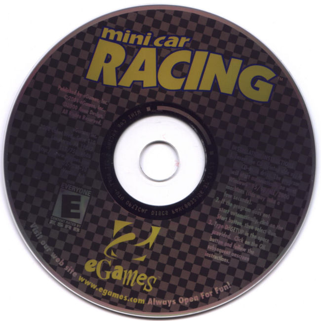 Mini Car Racing - CD obal