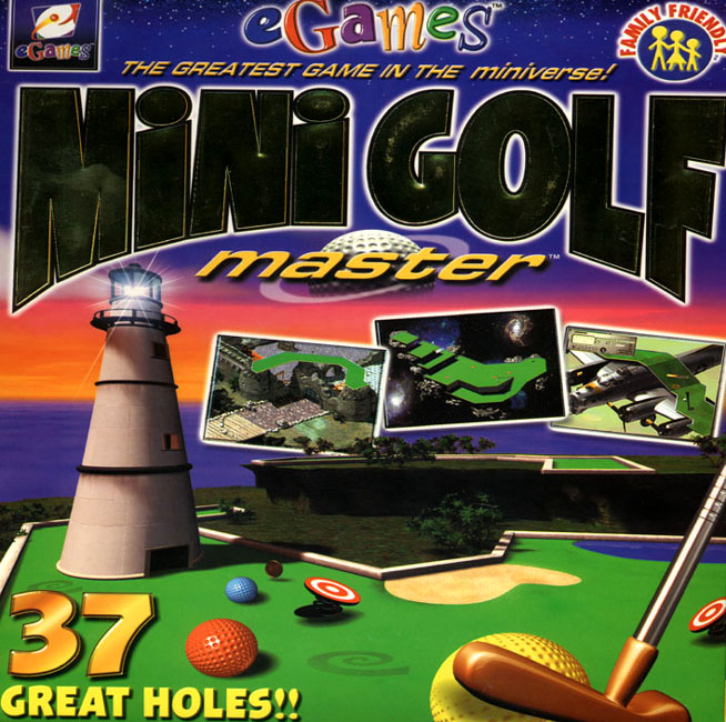 Mini Golf Master - predn CD obal