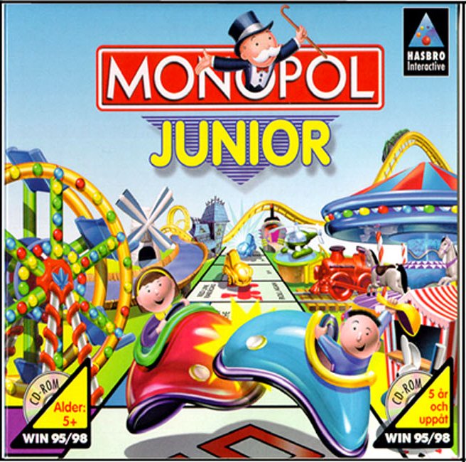 Monopol Junior - predn CD obal