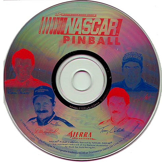Nascar Pinball - CD obal
