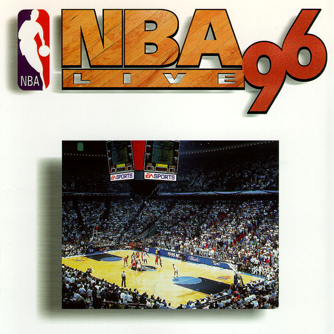 NBA Live '96 - predn CD obal