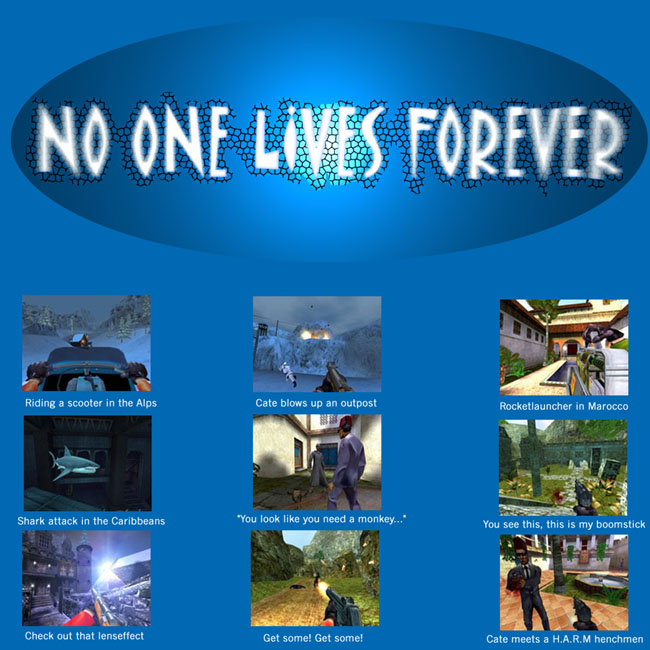 No One Lives Forever - predn CD obal 3