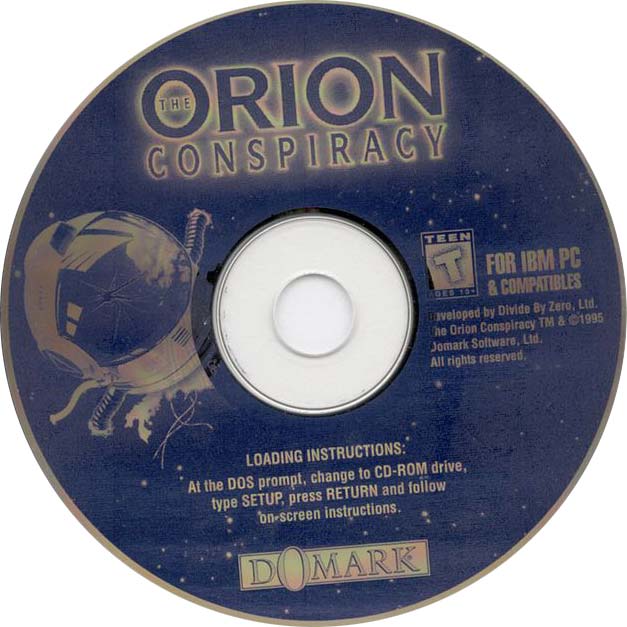 The Orion Conspiracy - CD obal