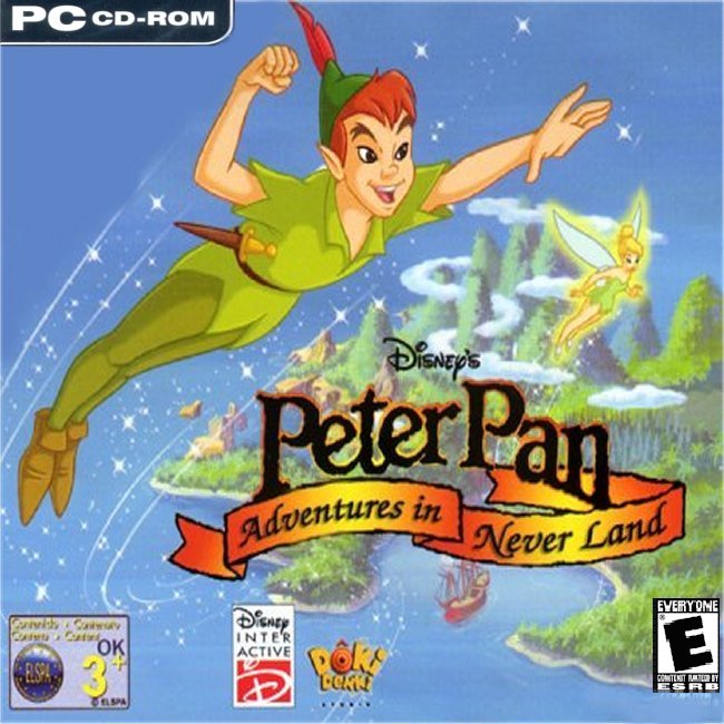 Peter Pan: Adventures in Never Land - predn CD obal