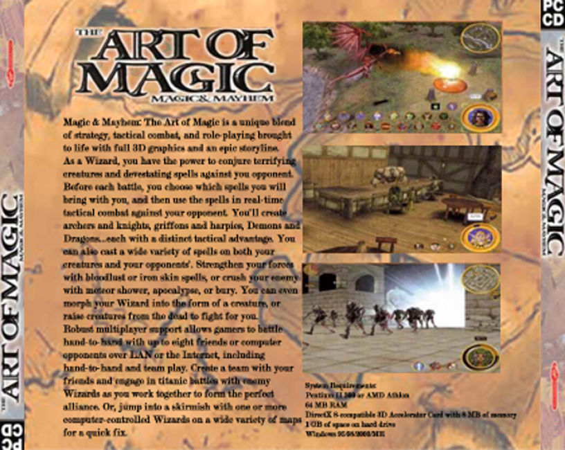 Magic & Mayhem: The Art of Magic - zadn CD obal