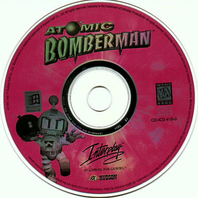 Atomic Bomberman - CD obal