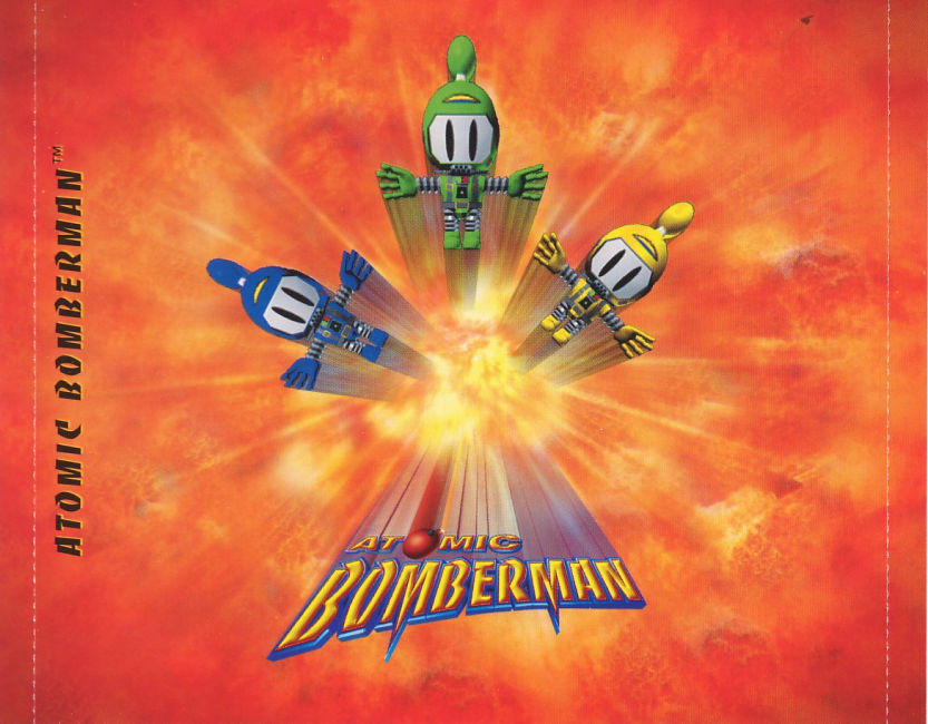 Atomic Bomberman - zadn vntorn CD obal