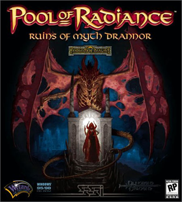 Pool of Radiance: Ruins of Myth Drannor - predn CD obal