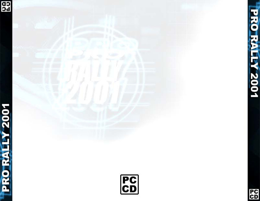 Pro Rally 2001 - zadn CD obal