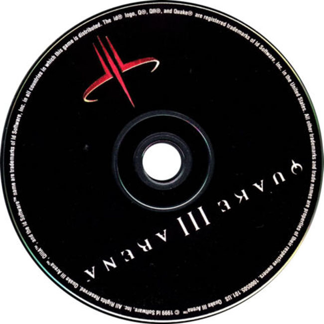 Quake 3: Arena - CD obal