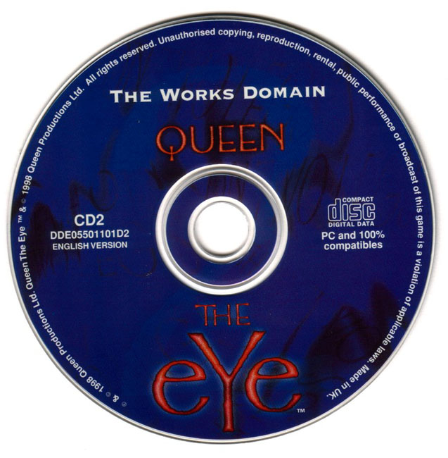 Queen the Eye 2: The Works Domain - CD obal