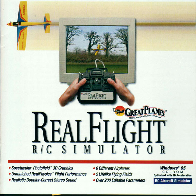 Real Flight R/C Simulator - predn CD obal