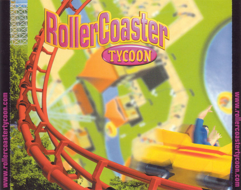RollerCoaster Tycoon - zadn vntorn CD obal