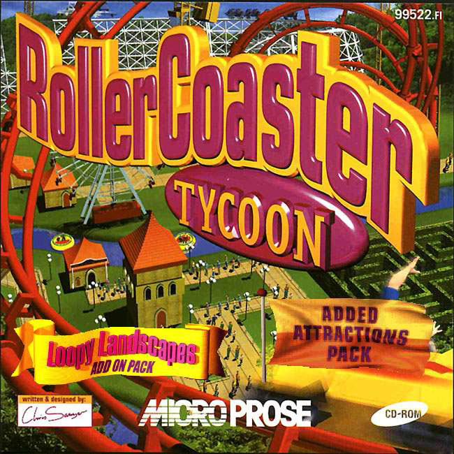 RollerCoaster Tycoon: All in One - predn CD obal
