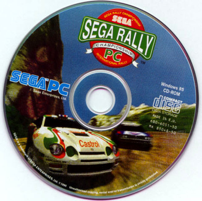 Sega Rally Championship - CD obal