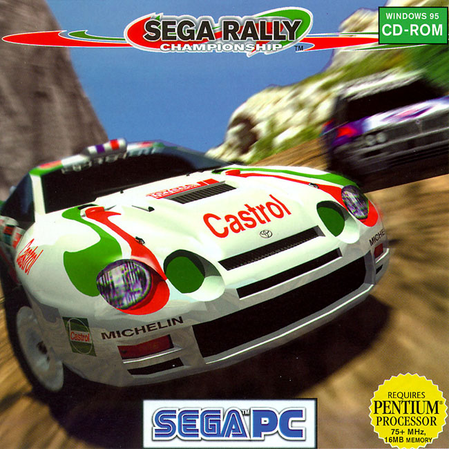 Sega Rally Championship - predn CD obal