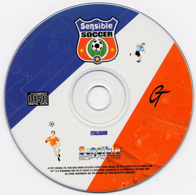 Sensible Soccer - CD obal