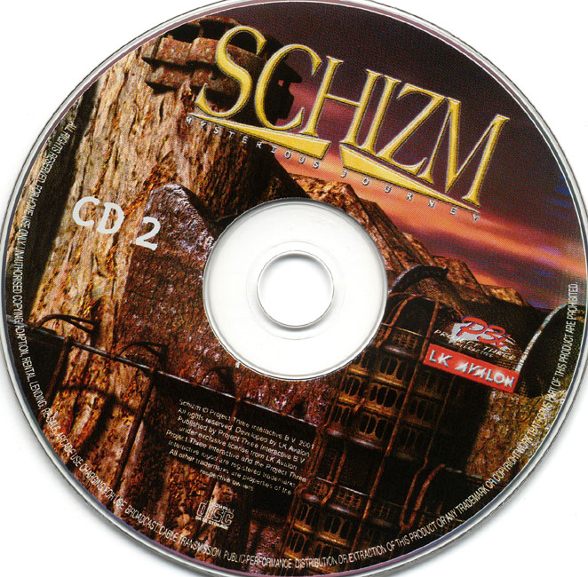 Schizm: Mysterious Journey - CD obal 2