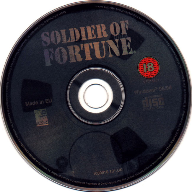Soldier of Fortune - CD obal 2