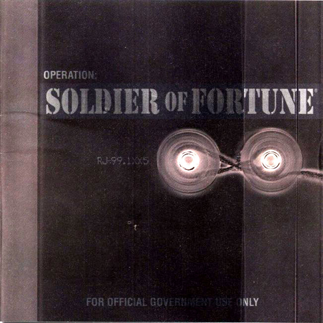 Soldier of Fortune: Gold Edition - predn CD obal