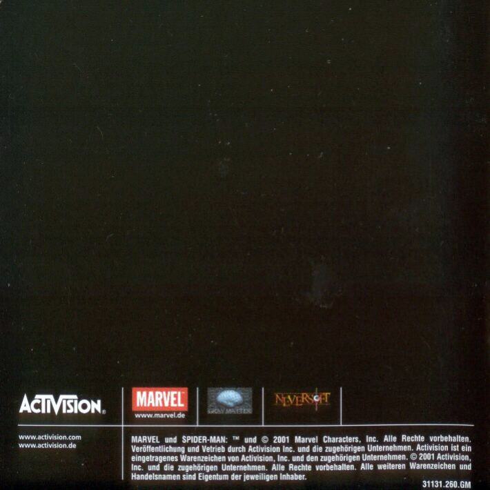 Spider-Man - predn vntorn CD obal